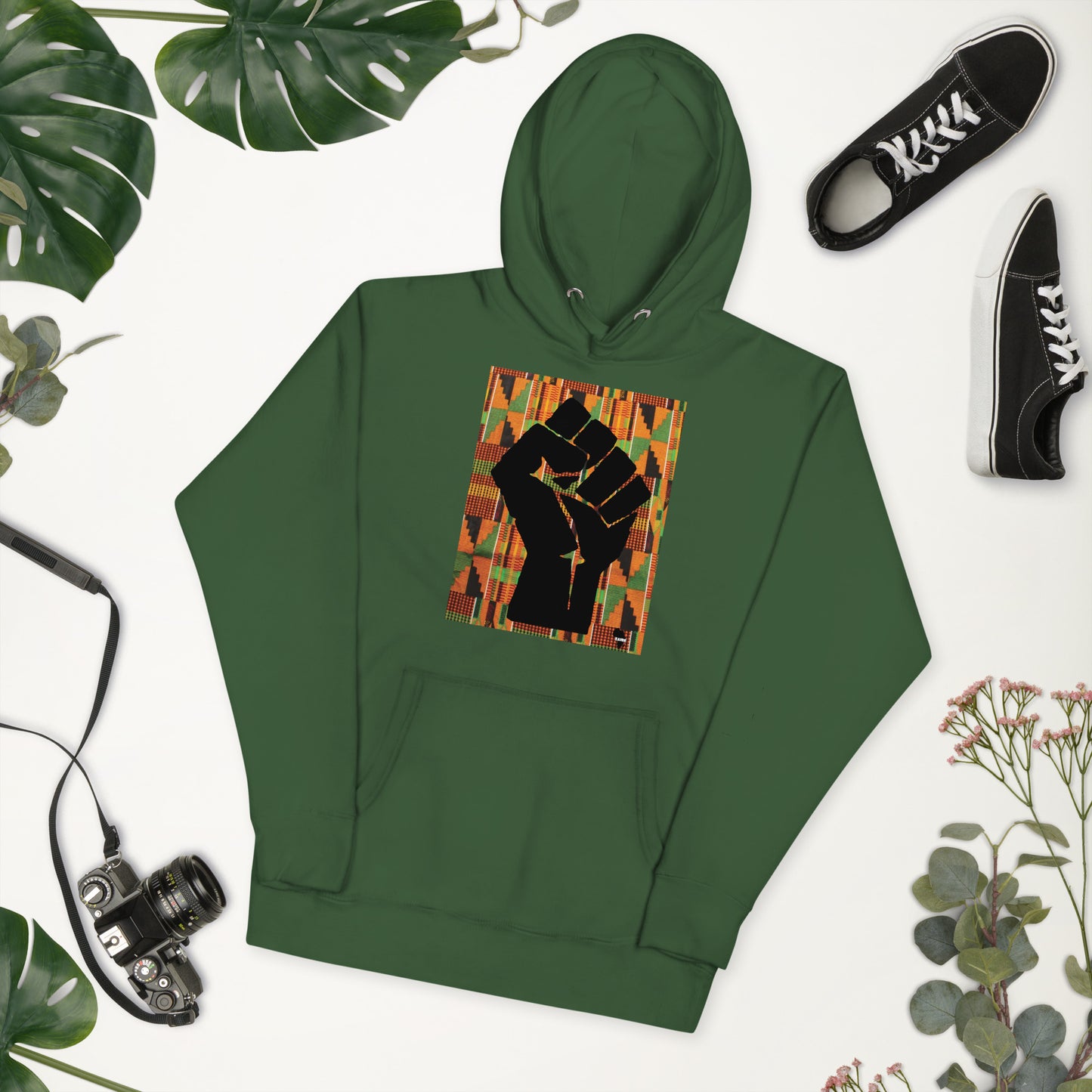 Black Power Kente Unisex Hoodie