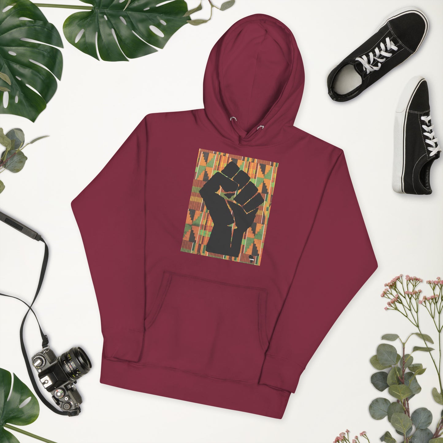 Black Power Kente Unisex Hoodie