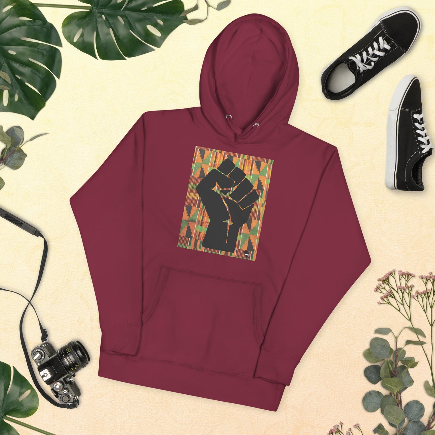 Black Power Kente Unisex Hoodie