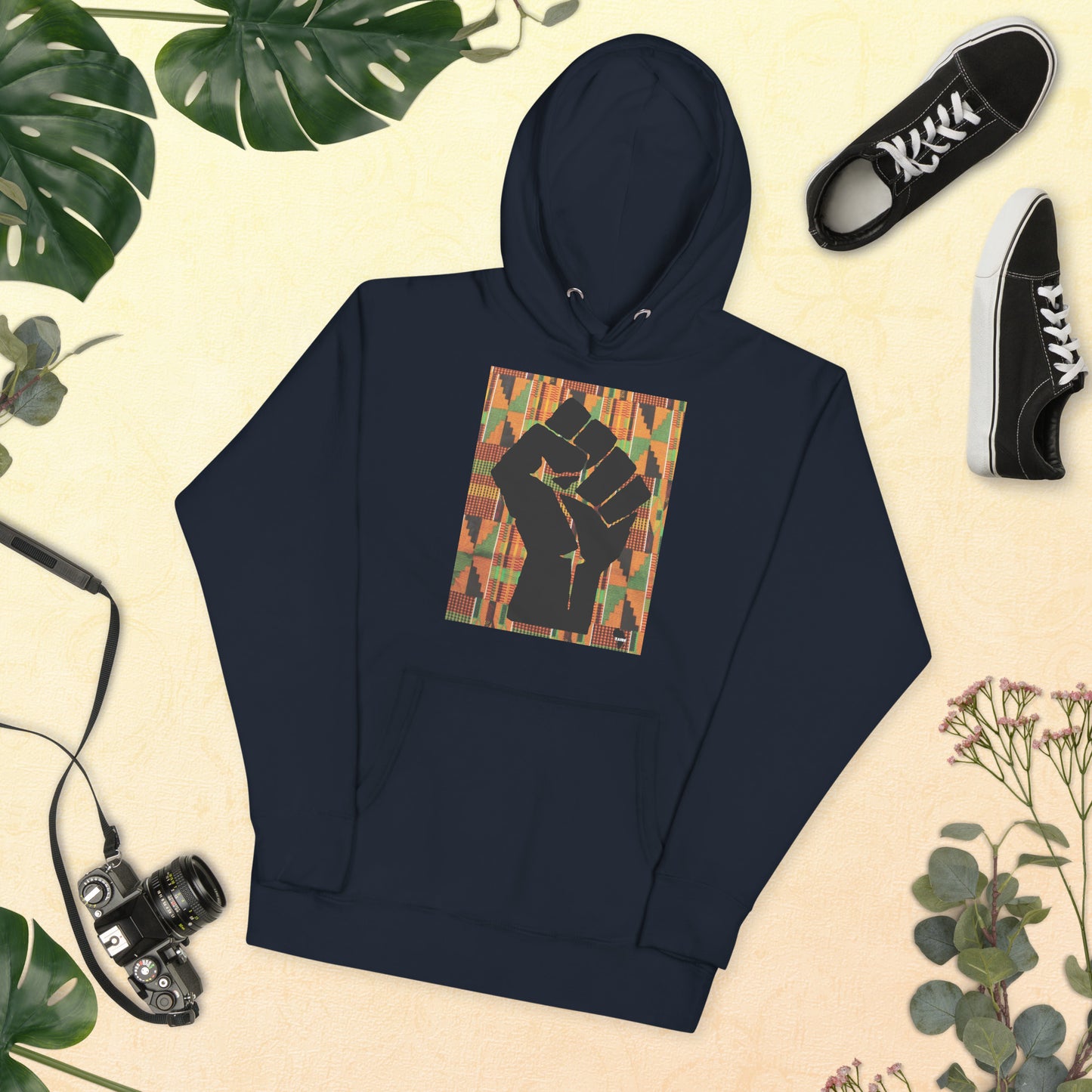 Black Power Kente Unisex Hoodie