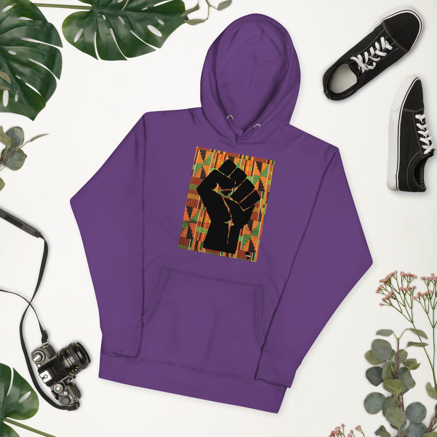 Black Power Kente Unisex Hoodie