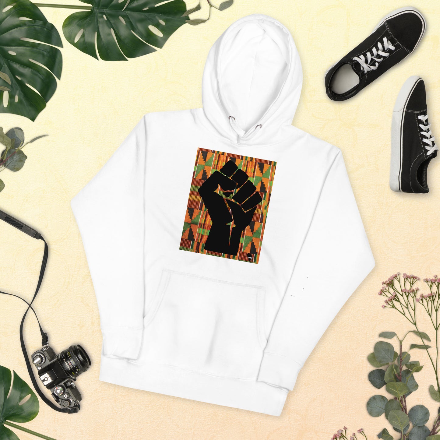 Black Power Kente Unisex Hoodie