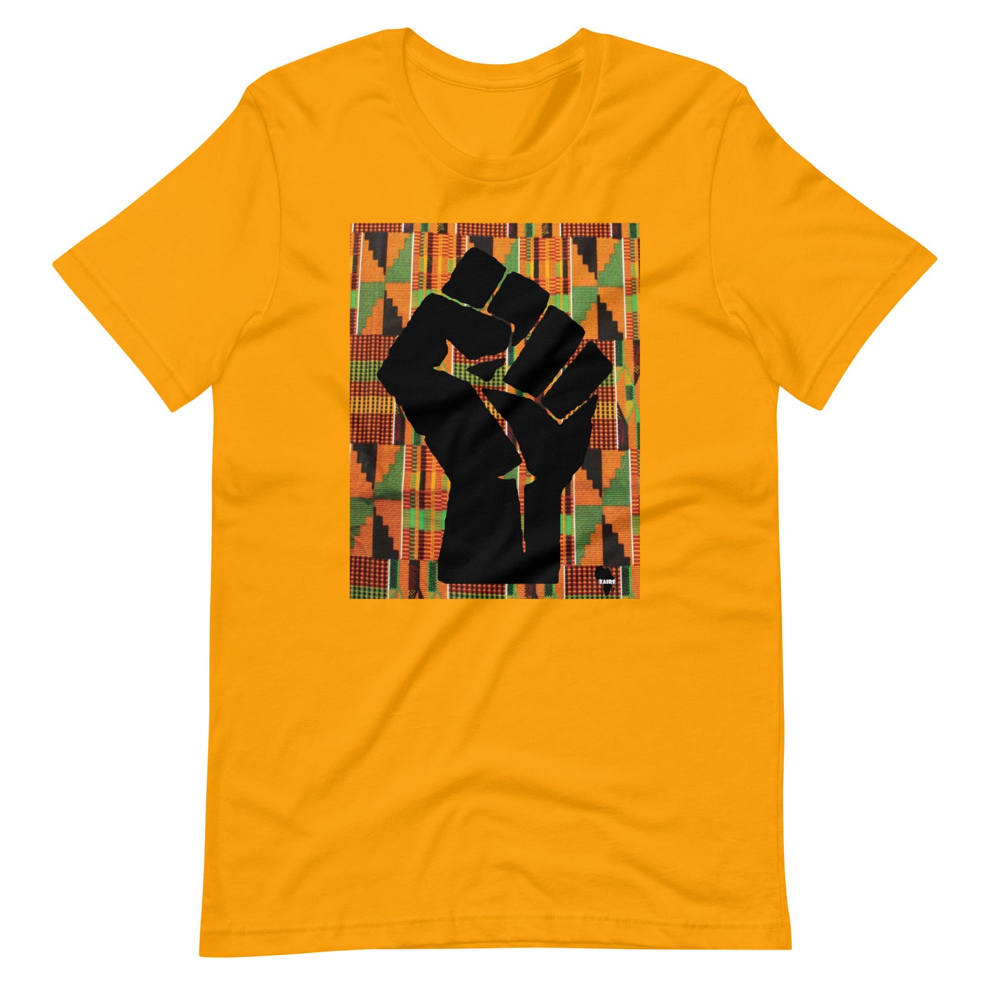 Black Power Kente Unisex T-shirt