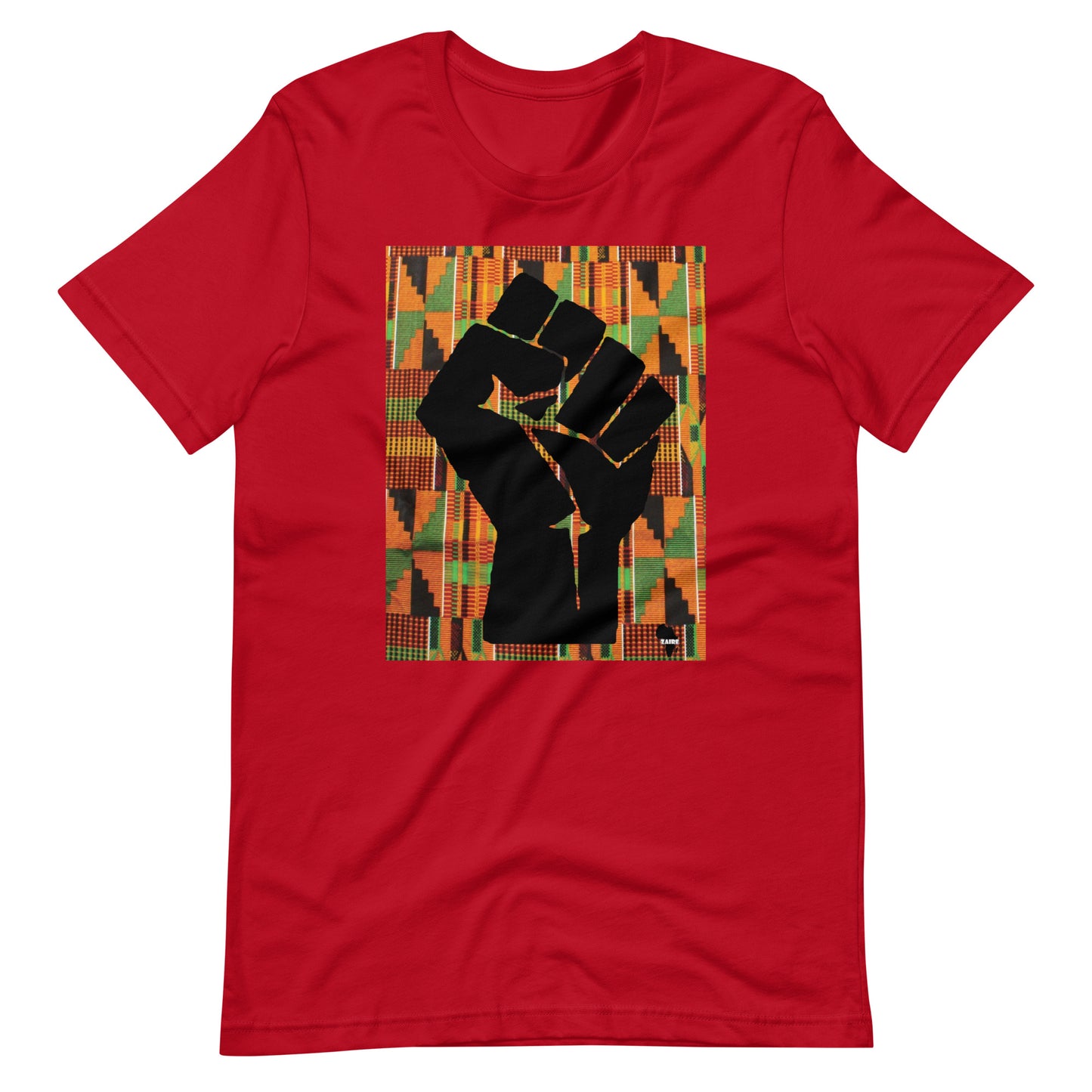 Black Power Kente Unisex T-shirt