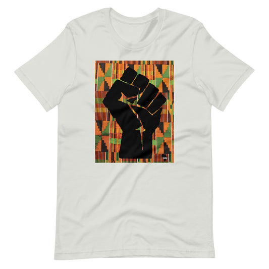 Black Power Kente Unisex T-shirt